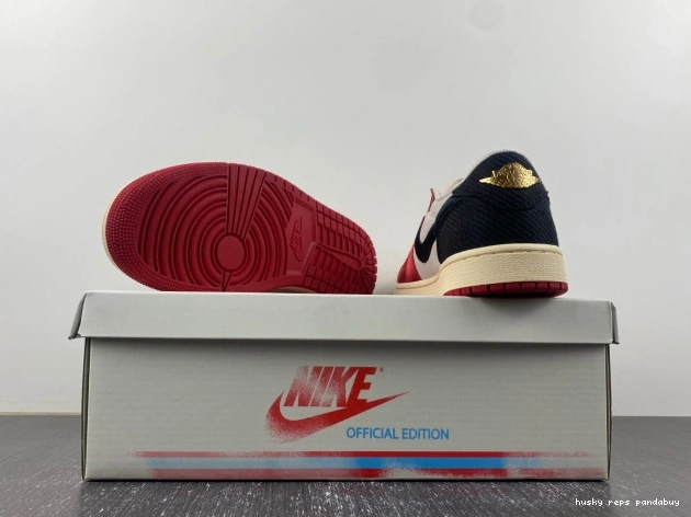 Rep Husky 1 FN0432-100 OG Air Low Trophy x Room Jordan Away 0717